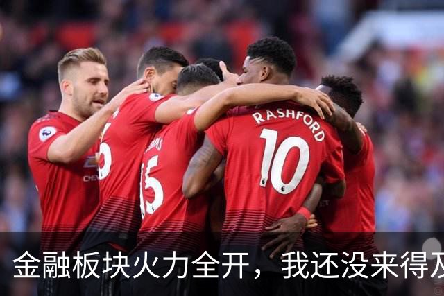 金融板块火力全开，我还没来得及搭车呢！